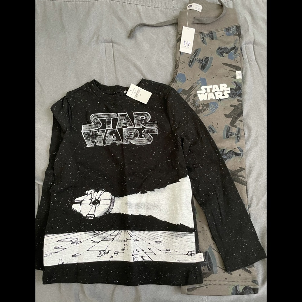 Kids Star Wars set of shirt and pants